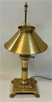 NICE VINTAGE ORIENT EXPRESS BRASS DESK LAMP