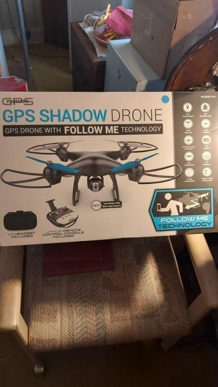 GPS SHADOW DRONE in box