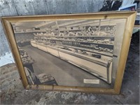 Large Framed Photo Old Dutch Market Danville VA