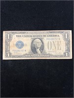 1928 A $1 Funny Back Silver Certificate