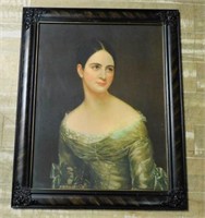Portrait Print of a Young Lady.