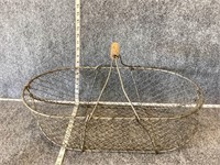 Old French Style Wire Basket