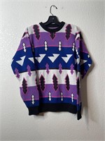 Vintage Knit Sweater Colorful