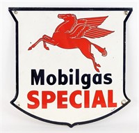 Mobilgas Special Porcelain Pump Plate