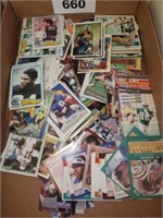 FLAT OF VARIOUS SPORTS CARDS - FOOTBALL