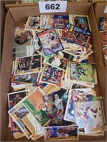 FLAT OF VARIOUS SPORTS CARDS -