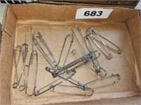 LOT LARGE SAFETY PIN CLIPS