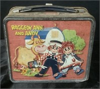 Raggedy Ann & Andy Metal Lunchbox.