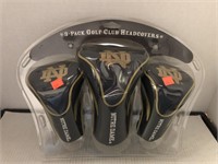 3 Pack of Norte Dame Headcovers