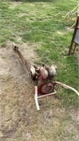 Antique 36” 2 man chainsaw (untested)