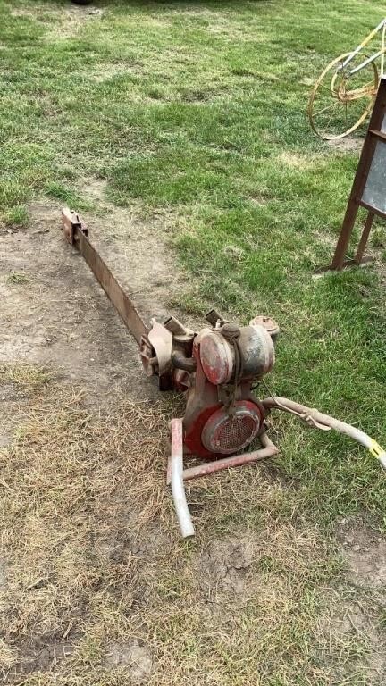 Antique 36” 2 man chainsaw (untested)
