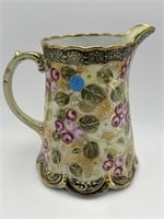 NIPPON HAND PAINTED/DECORATED PITCHER