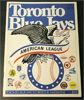 1977 Toronto Blue Jays Scorebook Magazine