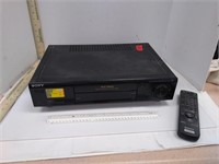 Sony VHS Player Model SLV-775HF & Remote