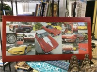 Corvette decoupage