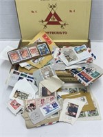 Cigar Box of Stamps