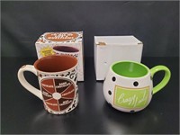 2 Humorous Novilty Coffee Mugs