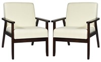 Retail$460 Upholstered Set of 2 Armchairs