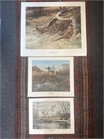 Ducks unlimited signed numbered prints