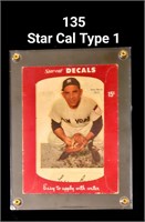 1952 Star Cal Decal Type 1 Larry Yogi Berra #70-C
