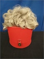 Gray Wig with Case