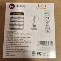 Helloify 2k 5.5w led Bulbs 4 pack
