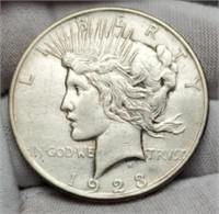 1923-D Peace Silver Dollar