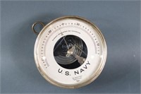 US Navy Aneroid Barometer