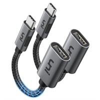 uni USB C to USB Adapter 2 Pack, Thunderbolt 4/3 C