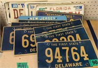 License Plates For Decorative Use Only. Delaware,