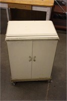 Vintage Sewing Cabinet 22.5 x 15.5 x 31H