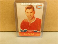 1955-56 Parkhurst Don Marshall #35 Rookie Card