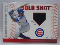 2009 Topps Alfonso Soriano Relic Card #SSR-AS