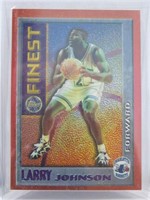 1996-97 Topps Finest Larry Johnson #M13