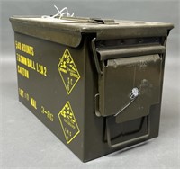 540 rnds 7.62mm Ball Ammo in Steel Ammo Can