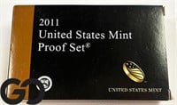 2011 US Mint Proof Set, Box & CoA Included