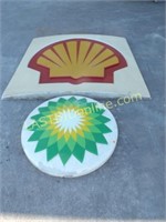 SHELL & BP GAS SIGNS / SIGN FACES