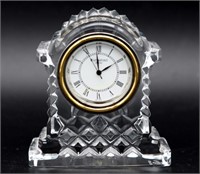 Waterford Crystal 3" Carriage Clock W Box
