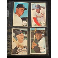 (4)1964 Topps Giants Baseball Hof