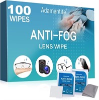 Anti Fog Wipes for Glasses (100 Count)