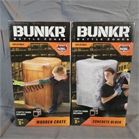 Bunkr Inflatable Barricade for Nerf Wars (2) Boxed
