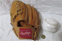 Gant de Baseball en Cuir RAWLINGS modéle Rusty