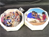 VTG Hamilton Collection Native American Plates