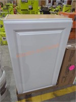 21" x 13" x 35" white wall cabinet