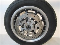 Electraglide Front/Rear Spoked Wheels with 1 Tire-