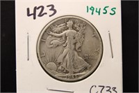 1945 S WALKING LIBERTY HALF DOLLAR COIN