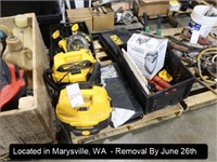 LOT, ASSORTED TOOLS ON THIS PALLET