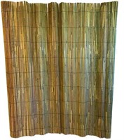 Bamboo Slat Fence, 5'h X 14'l
