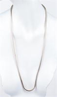 Jewelry Sterling Silver Heavy Snake Chain Necklace
