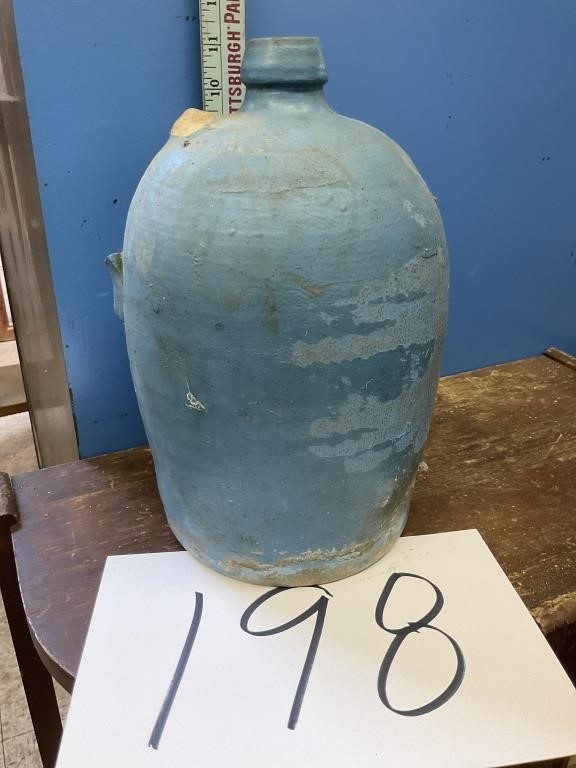 ANTIQUE STONEWARE JUG AS IS